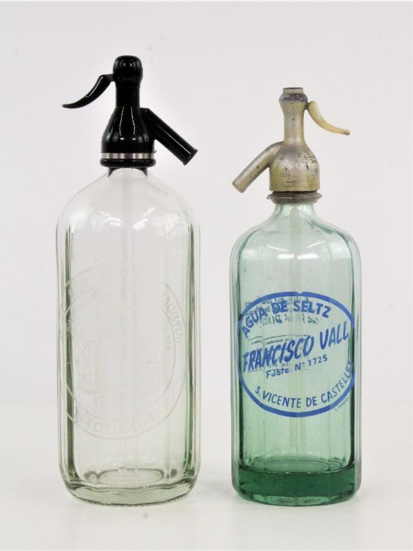 2 Prachtige vintage sodaflessen - jaren '50